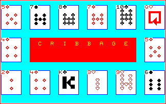 CRIBBAGE screen shot