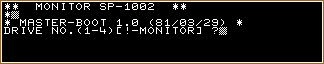 MASTER-BOOT screen shot